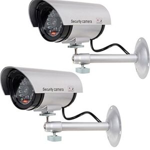 2 Pack Fake Surveillancesecurity CCTV dome Camera (41)